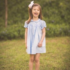 [The Proper Peony] Blue Ingrid Dress